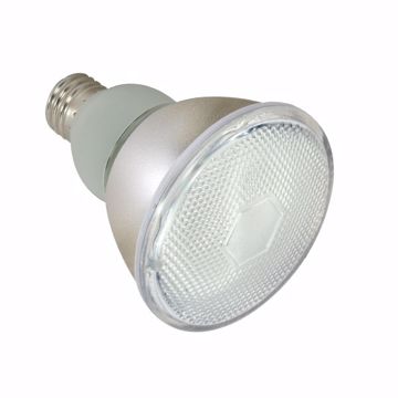 Picture of SATCO S7237 15PAR30/E26/4100K/120V/TF  Compact Fluorescent Light Bulb