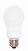 Picture of SATCO S7282 7A19/E26/4100K/120V  Compact Fluorescent Light Bulb