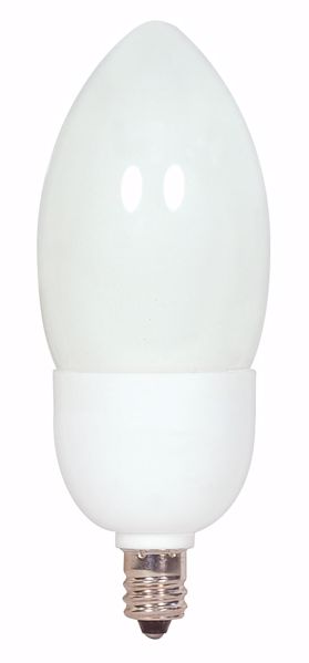 Picture of SATCO S7313 5CTCFL/E12/5000K/120V  Compact Fluorescent Light Bulb