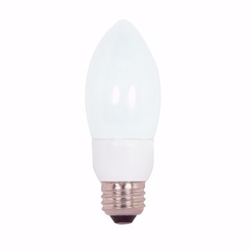 Picture of SATCO S7328 7ETCFL/E26/2700K/120V  Compact Fluorescent Light Bulb