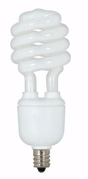 Picture of SATCO S7365 13T2/E12/4100K/120V  Compact Fluorescent Light Bulb