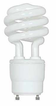 Picture of SATCO S8205 18T2/GU24/2700K/120V  Compact Fluorescent Light Bulb