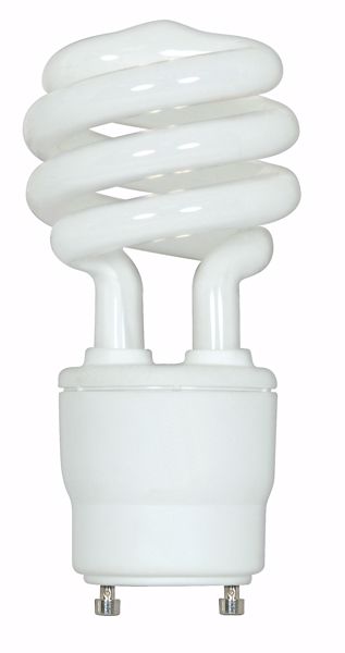 Picture of SATCO S8205 18T2/GU24/2700K/120V  Compact Fluorescent Light Bulb