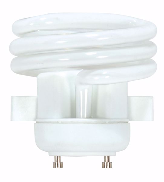 Picture of SATCO S8228 18T2/SQUAT/GU24/2700K/120V  Compact Fluorescent Light Bulb