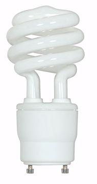 Picture of SATCO S8229 18T2/GU24/3500K/120V  Compact Fluorescent Light Bulb