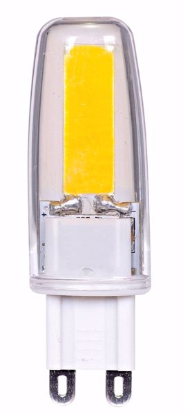 Picture of SATCO S8602 LED 4W G9 120V 3000K DIM LED Light Bulb