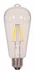 Picture of SATCO S8611 6.5ST19/CL/LED/E26/27K/120V LED Light Bulb