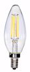 Picture of SATCO S8613 3.5W CTC/LED/27K/CL/120V LED Light Bulb