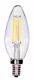 Picture of SATCO S8613 3.5W CTC/LED/27K/CL/120V LED Light Bulb