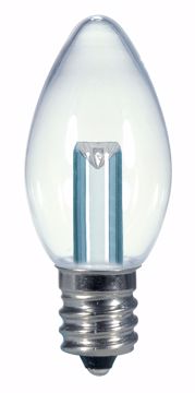 Picture of SATCO S9156 0.5W C7/CL/LED/120V/CD LED Light Bulb