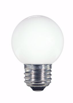 Picture of SATCO S9159 1.4W G16.5/WH/LED/120V/CD E26 LED Light Bulb
