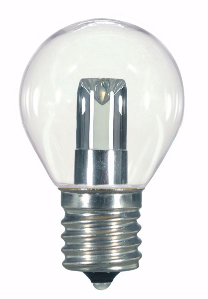 Picture of SATCO S9167 1.0W S11/CL/LED/E17/120V/CD LED Light Bulb