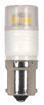 Picture of SATCO S9222 LED 2.3W BA15S 3000K LED Light Bulb