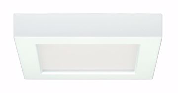 Picture of SATCO S9324 10.5W/LED/5.5"FLUSH/27K/SQ/WH LED Light Bulb