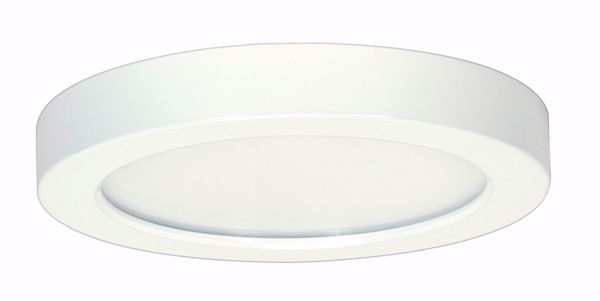 Picture of SATCO S9328 13.5W/LED/7"FLUSH/27K/RD/WH LED Light Bulb