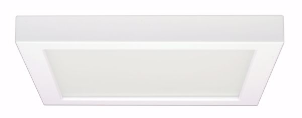 Picture of SATCO S9340 18.5W/LED/9"FLUSH/27K/SQ/WH LED Light Bulb