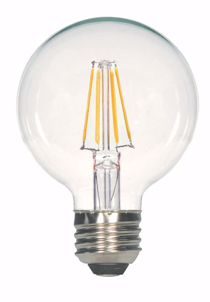 Picture of SATCO S9563 4.5G25/CL/LED/E26/27K/120V LED Light Bulb