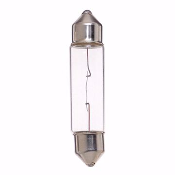 Picture of SATCO VG020 6411/12V/10W/SV8.5/T3.25/C8 Incandescent Light Bulb