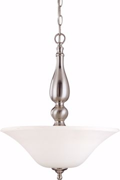 Picture of NUVO Lighting 60/1828 Dupont - 3 Light Pendant with Satin White Glass