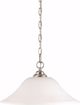 Picture of NUVO Lighting 60/1829 Dupont - 1 Light 16" Hanging Dome with Satin White Glass