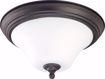 Picture of NUVO Lighting 60/1844 Dupont - 1 light 11" Flush Mount with Satin White Glass