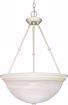 Picture of NUVO Lighting 60/228 3 Light - 20" - Pendant - Alabaster Glass