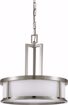 Picture of NUVO Lighting 60/2857 Odeon - 4 Light Pendant with Satin White Glass