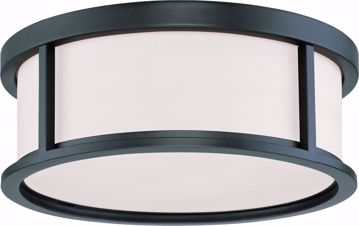 Picture of NUVO Lighting 60/2982 Odeon - 3 Light 15" Flush Dome with Satin White Glass