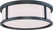 Picture of NUVO Lighting 60/2983 Odeon - 3 Light 17" Flush Dome with Satin White Glass