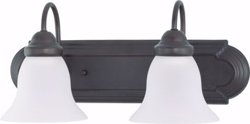Picture of NUVO Lighting 60/3161 Ballerina - 2 Light 18" Vanity with Frosted White Glass