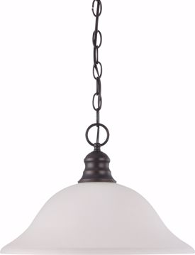 Picture of NUVO Lighting 60/3173 1 Light 16" Pendant with Frosted White Glass