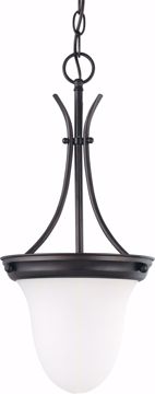 Picture of NUVO Lighting 60/3174 1 Light 10" Pendant with Frosted White Glass