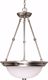Picture of NUVO Lighting 60/3187 3 Light 15" Pendant with Alabaster Glass - (3) 13w GU24 Lamps Included