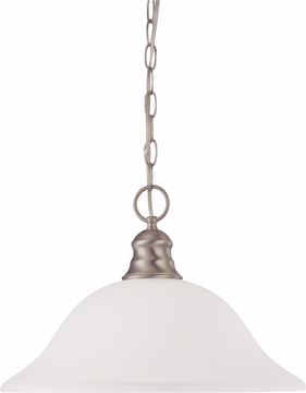 Picture of NUVO Lighting 60/3258 1 Light 16" Pendant with Frosted White Glass