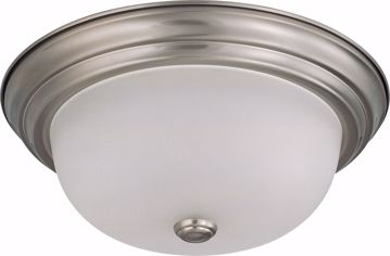 Picture of NUVO Lighting 60/3262 2 Light 13" Flush Mount with Frosted White Glass