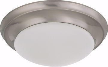 Picture of NUVO Lighting 60/3271 1 Light 12" Flush Mount Twist & Lock with Frosted White Glass