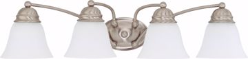 Picture of NUVO Lighting 60/3277 Empire - 4 Light 29" Vanity with Frosted White Glass
