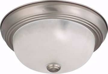 Picture of NUVO Lighting 60/3311 2 Light 11" Flush Mount with Frosted White Glass - (2) 13w GU24 Lamps Included