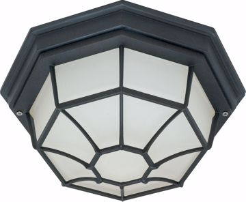 Picture of NUVO Lighting 60/3452 1 Light - 12" - Ceiling Spider Cage Fixture - Die Cast; Glass Lens; Color retail packaging