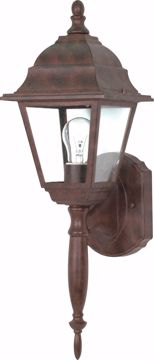 Picture of NUVO Lighting 60/3454 Briton - 1 Light - 18" - Wall Lantern - with Clear Seed Glass; Color retail packaging