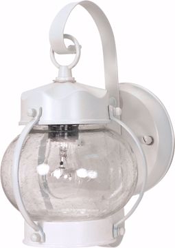 Picture of NUVO Lighting 60/3457 1 Light - 11" - Wall Lantern - Onion Lantern with Clear Seed Glass; Color retail packaging