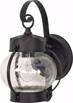 Picture of NUVO Lighting 60/3459 1 Light - 11" - Wall Lantern - Onion Lantern with Clear Seed Glass; Color retail packaging