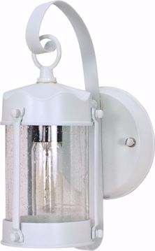 Picture of NUVO Lighting 60/3460 1 Light - 11" - Wall Lantern - Piper Lantern with Clear Seed Glass; Color retail packaging
