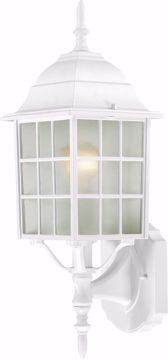 Picture of NUVO Lighting 60/3477 Adams - 1 Light - 18" Outdoor Wall with Frosted Glass; Color retail packaging