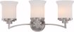 Picture of NUVO Lighting 60/4103 Harmony - 3 Light Vanity Fixture with Satin White Glass