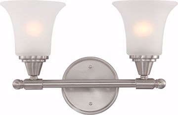 Picture of NUVO Lighting 60/4142 Surrey - 2 Light Vanity Fixture with Frosted Glass