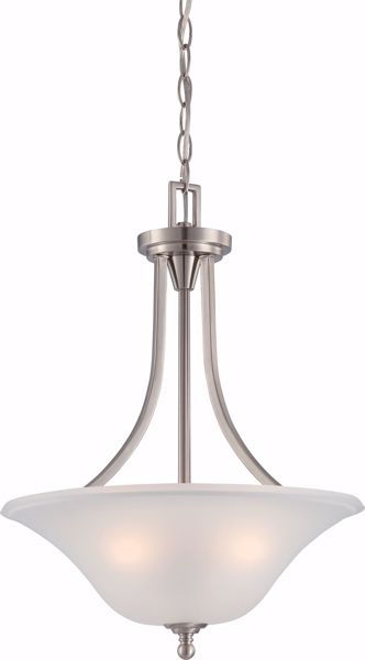 Picture of NUVO Lighting 60/4147 Surrey - 3 Light Pendant Fixture with Frosted Glass