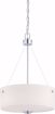 Picture of NUVO Lighting 60/4586 Soho - 3 Light Pendant with Satin White Glass