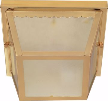 Picture of NUVO Lighting 60/471 2 Light - 10" - Carport Flush Mount - With Textured Frosted Glass