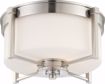 Picture of NUVO Lighting 60/4711 Wright - 2 Light Medium Flush Fixture with Satin White Glass